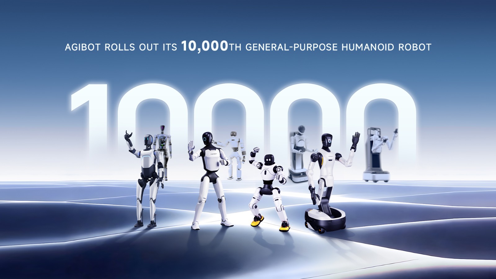 AGIBOT Announces the Rollout of Its 10,000th Mass-Produced  Humanoid Robot