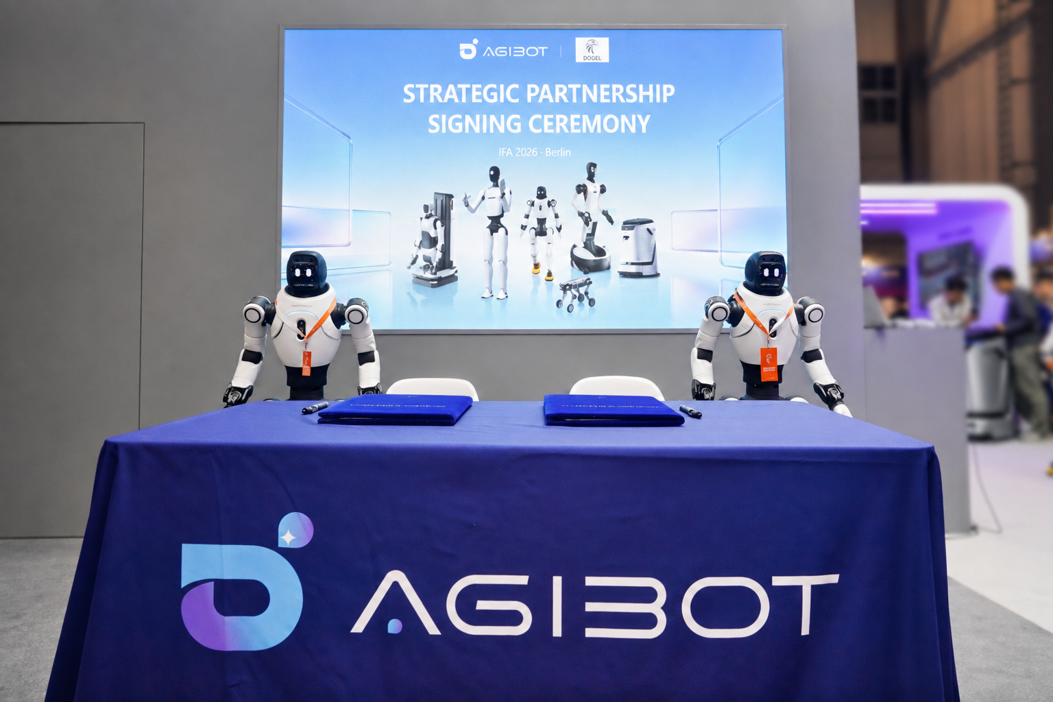 AGIBOT Showcases Embodied...